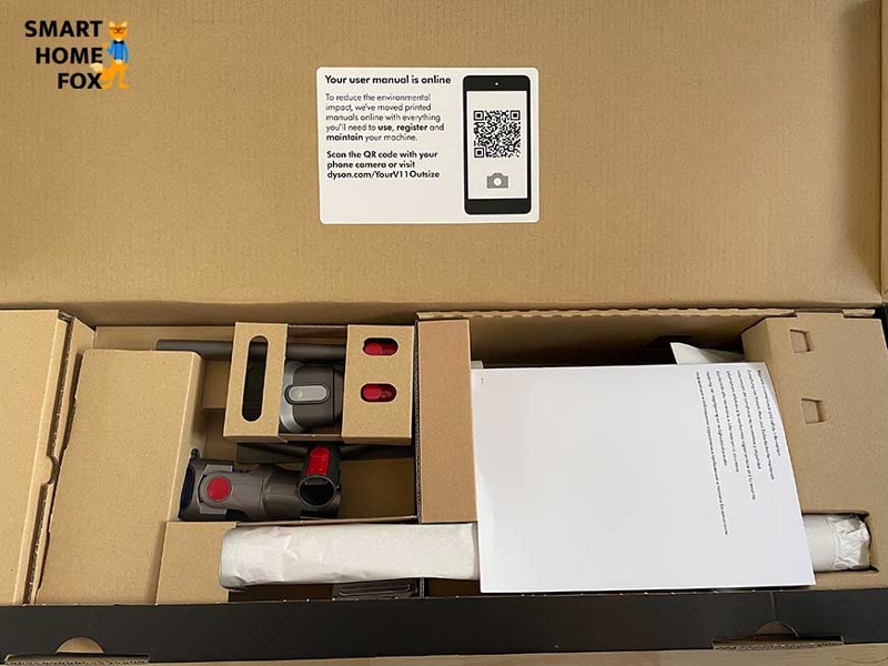 Mise en service du Dyson V11 Outsize
